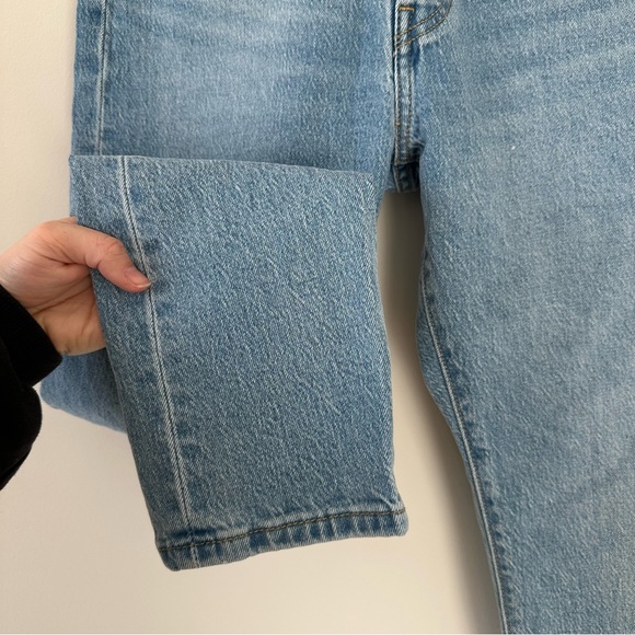 Women’s Levi's 501 Skinny Jeans Blue High Rise Denim Pants High Waisted Size 27 - Picture 11 of 16
